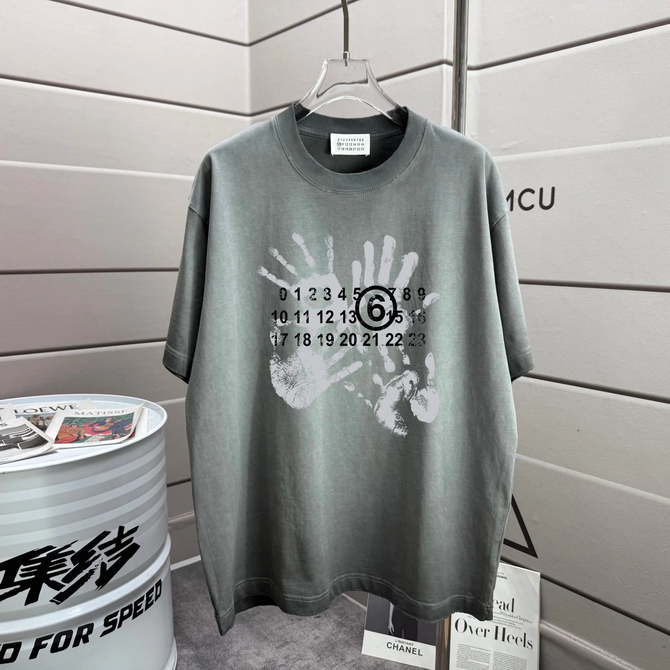 # MM 6 *2026 New Arrival 320 tee Same Style : Size :S M L XL XXL Size： S （90-130 ） M （120-150 ） L （140-165 ） XL （160-180 ） XXL （180-210 ）